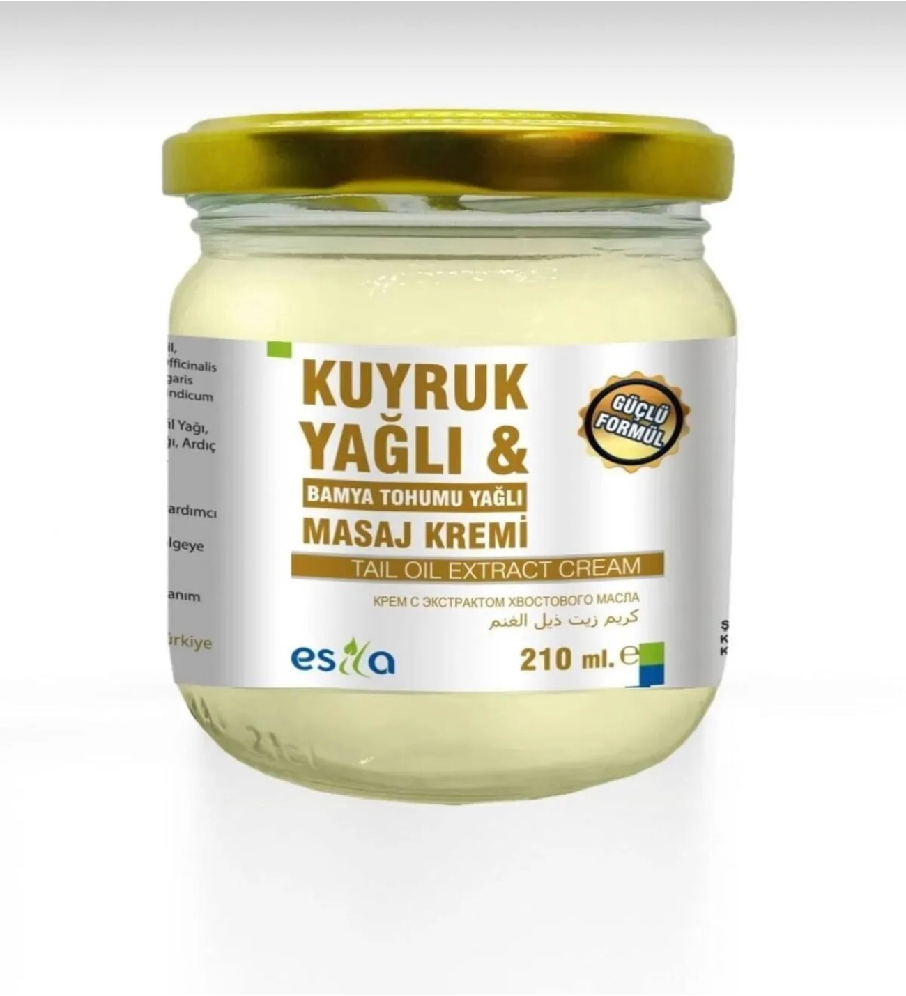 Kuyruk yagli masaj kremi (MassagekrÀm med svansfett)