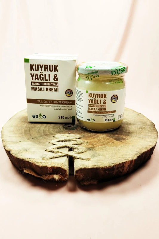 Kuyruk yagli masaj kremi (Massagekräm med svansfett)